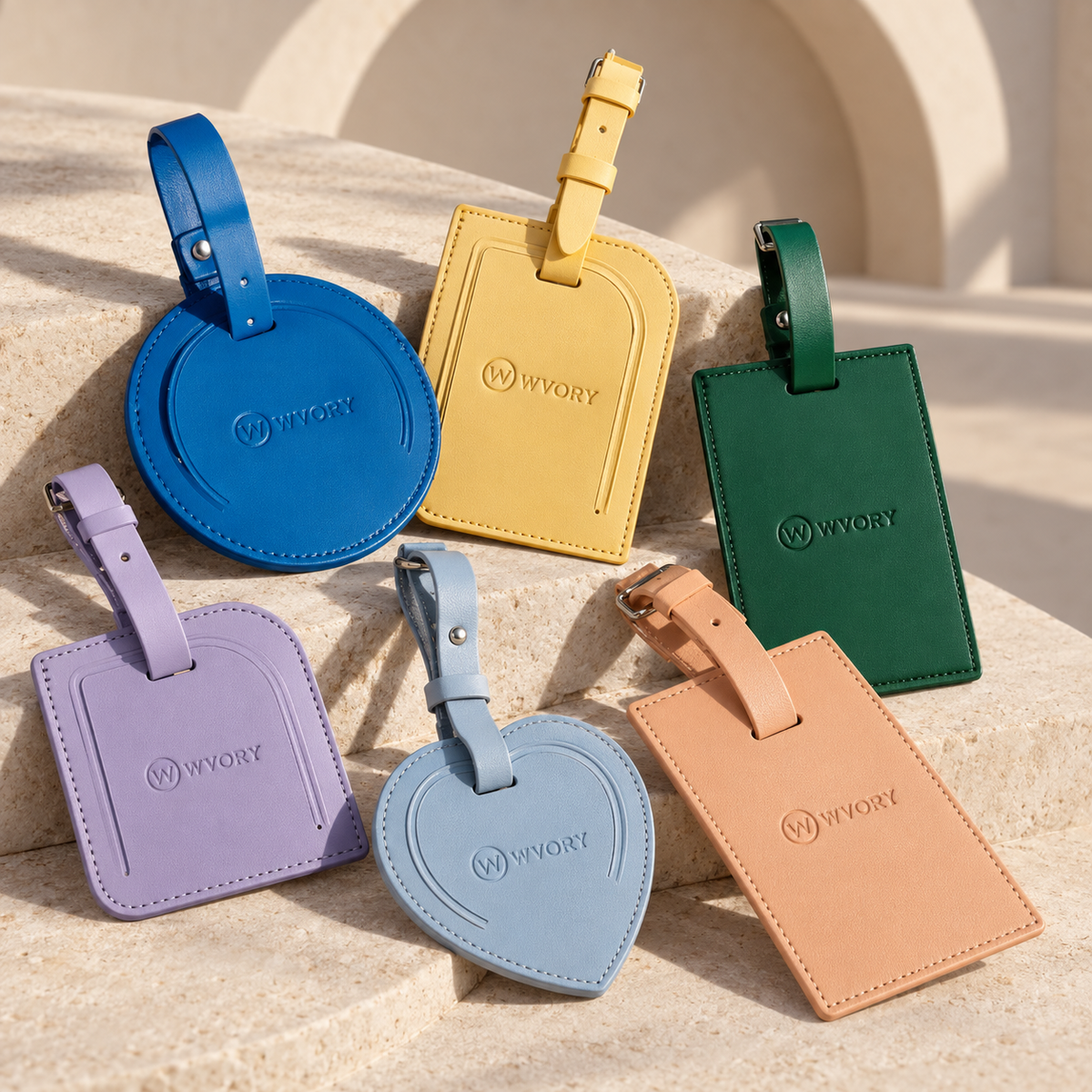 WVORY Luggage Tag — Six-colour family
