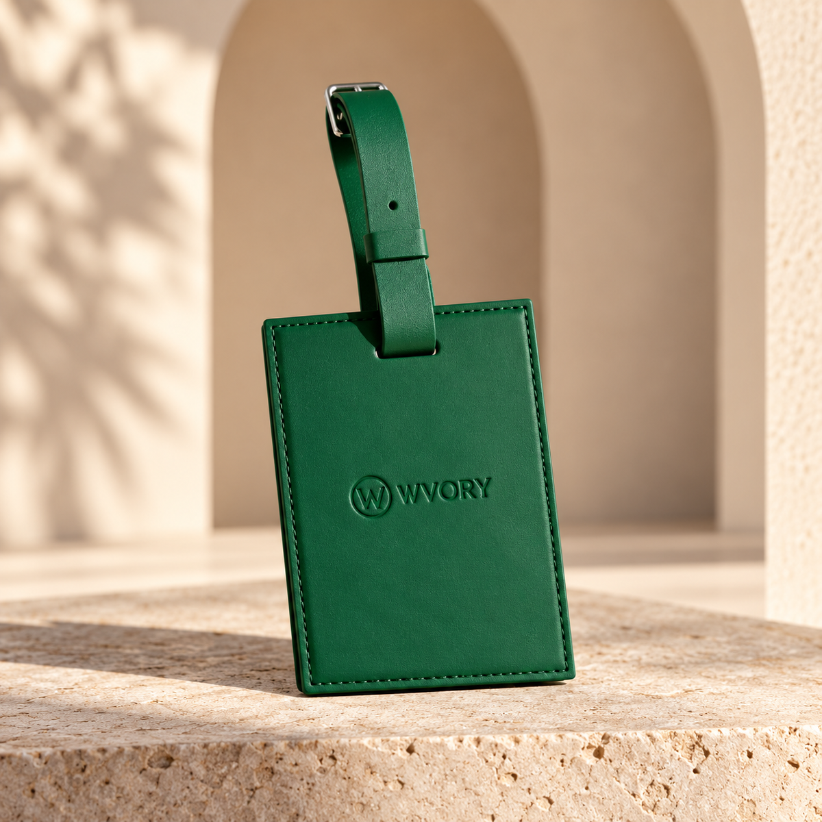 WVORY Luggage Tag — Forest Green variant hero