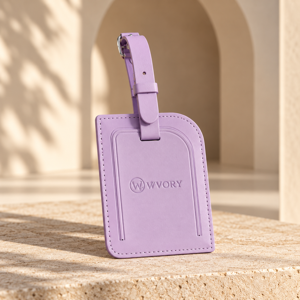 WVORY Luggage Tag — Lilac variant hero