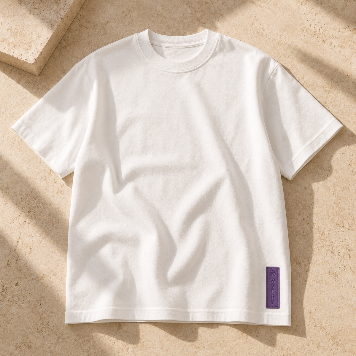 WVORY Signature T-Shirt — Front flat lay