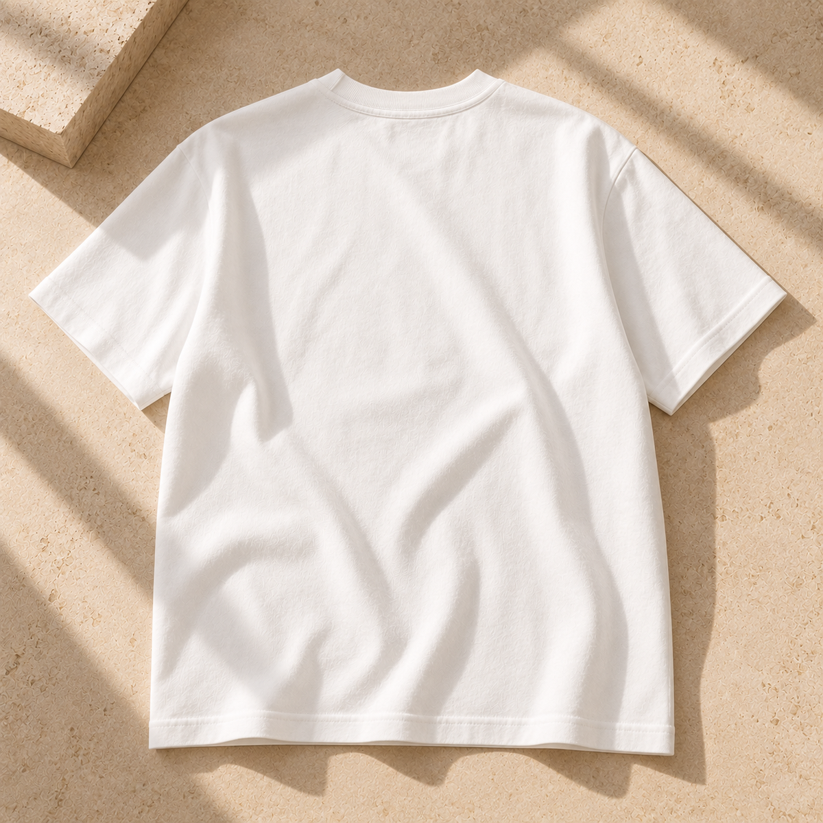 WVORY Signature T-Shirt — Back flat lay